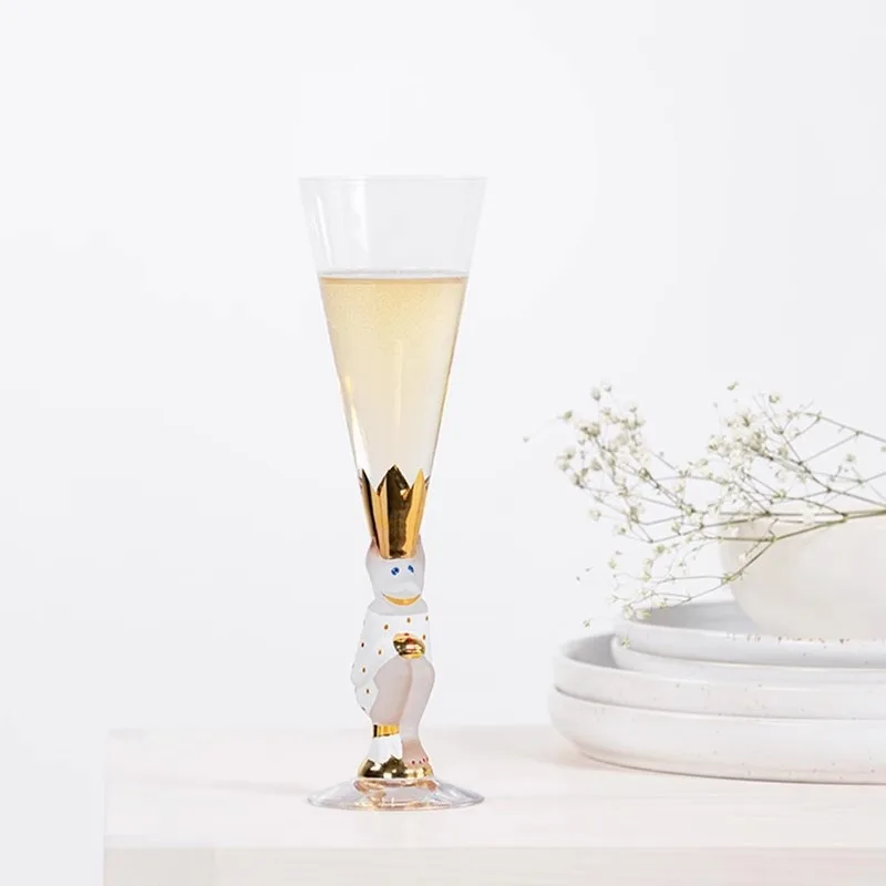 Crystal glass Nobel Imp champagne glass Nordic creative wine glass
