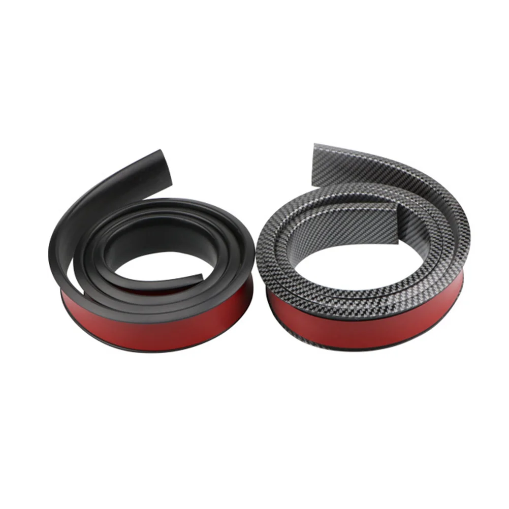 

Wheel Brow Anti-Collision Strip Carbon Black Rubber Car Tyre Protective Strip Universal Durable Flexible Car Wheel Protector