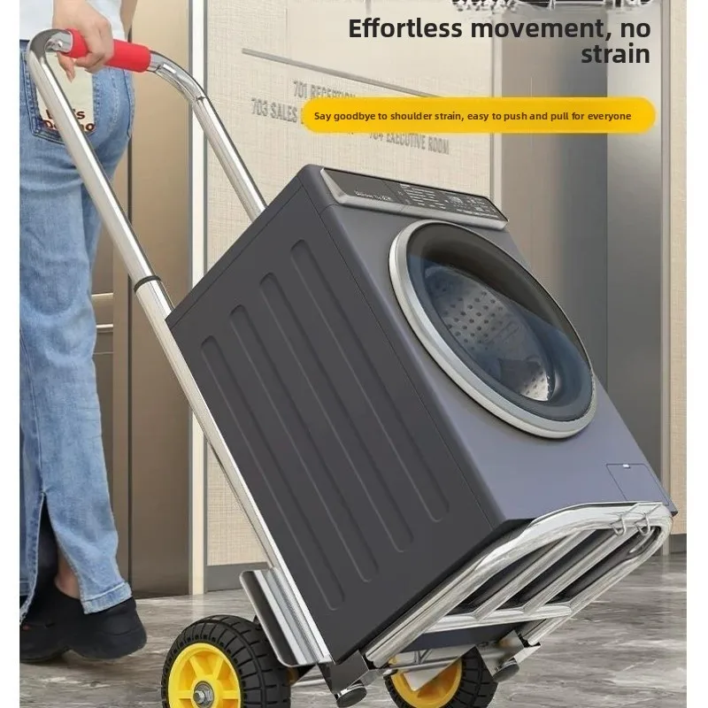 portable-miniature-hand-pulled-shopping-cart-heavy-duty-large-wheel-iron-material-foldable-design-for-grocery-and-climbing