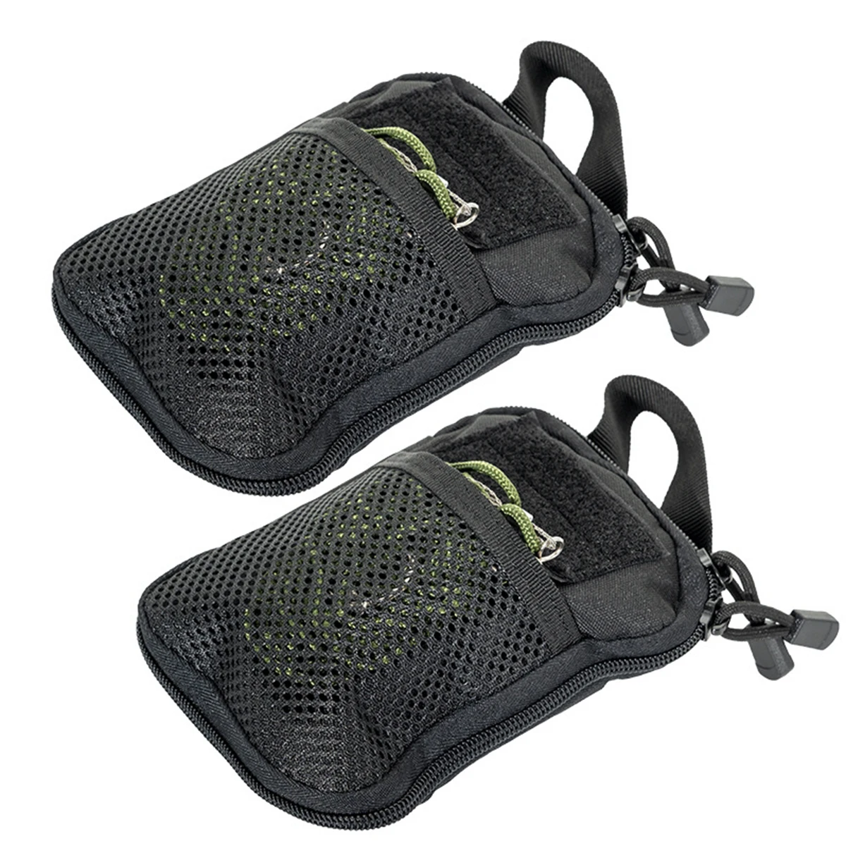 Black Lightweight EDC Tactical Accessories Kit Multi-functional Tactical Medical Accessories Fanny Pack 1 Pack