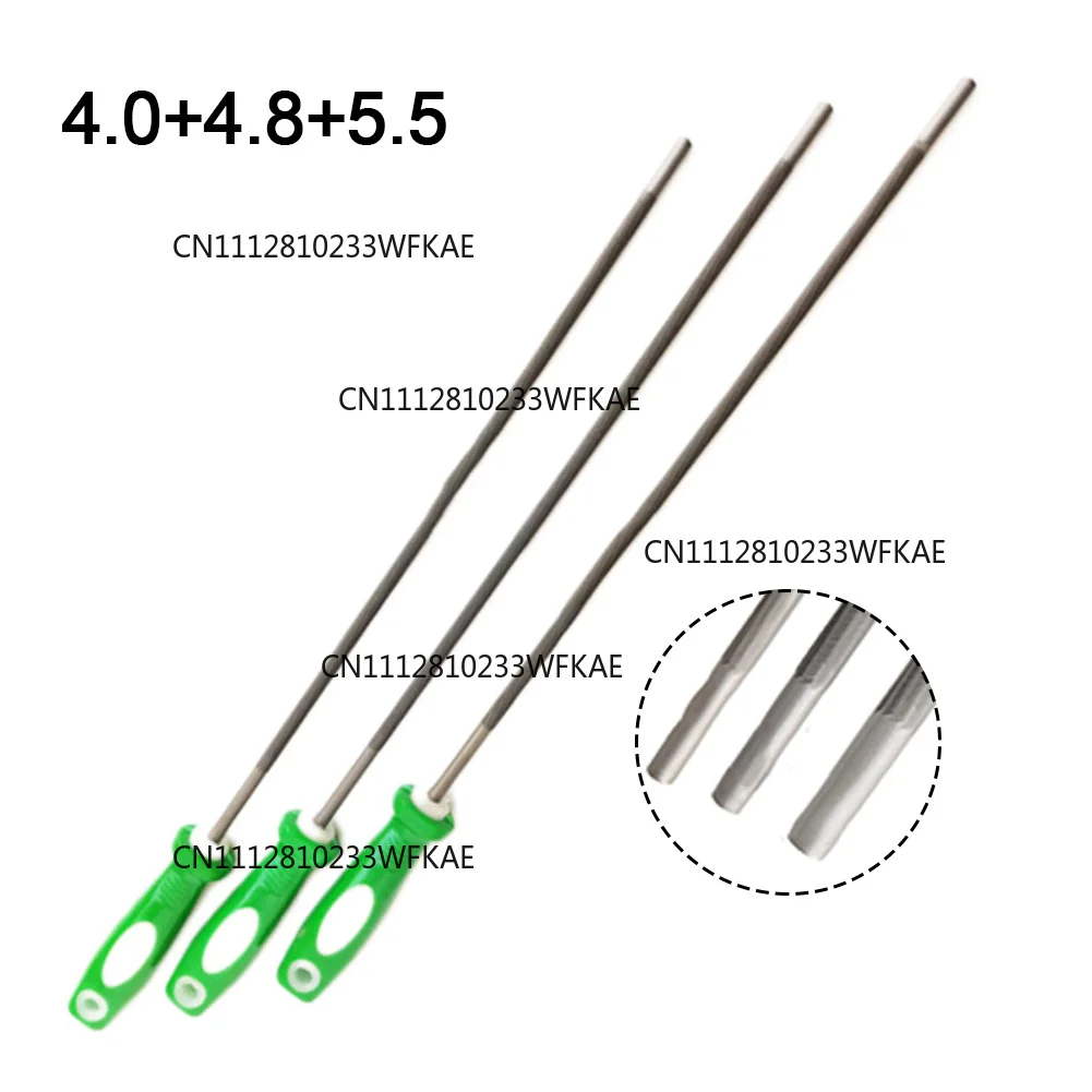 3Pcs/set 4mm/4.8mm/5.5mm Sharpening Chainsaw Round Chain Saw Files Sharpener For Woodwork Chainsaw File