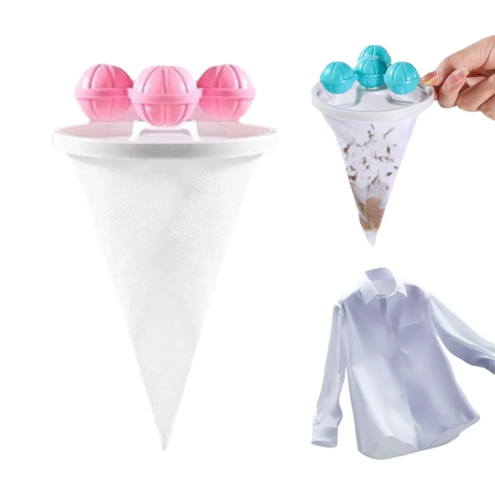 3pcs Washing Machine Filter Net for Pet Hair Remover Laundry Cleaning Tool Floating Filtering Mesh Washing Machine Lint Catcher