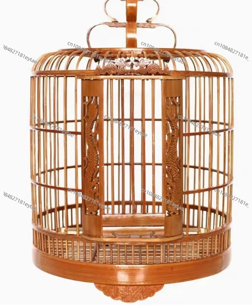 

Wooden Luxury Bird Cages Budgie Breeding Outdoors Carrier Bird Cages Canary Southe Park Jaula Pajaro Birds Supplies WZ50BC