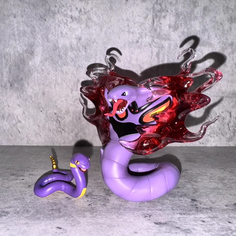 Anime Pokemon Ekans Arbok Action Figures 1/20 Statue Ornament Toy Collectible Pvc Model Desktop Decor Figurine Adult Kid Gift