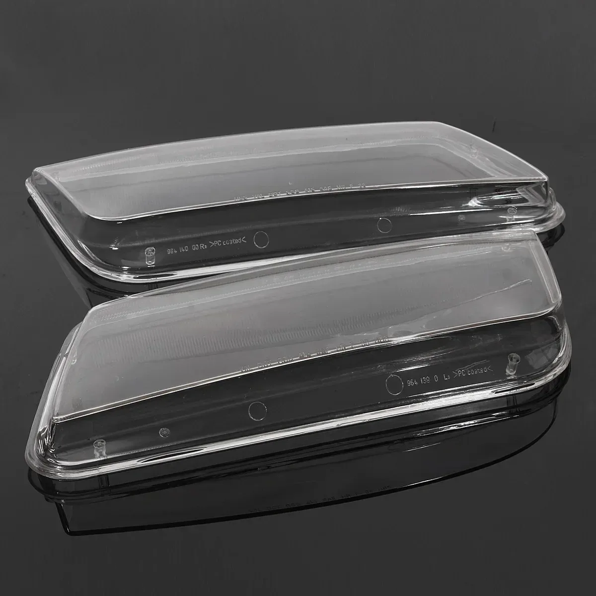 Left+Right For VW MK4 Jetta Bora 1999-2004 Car Headlight Lens Cover Headlight Transparent Lampshade Front Light Shell Cover