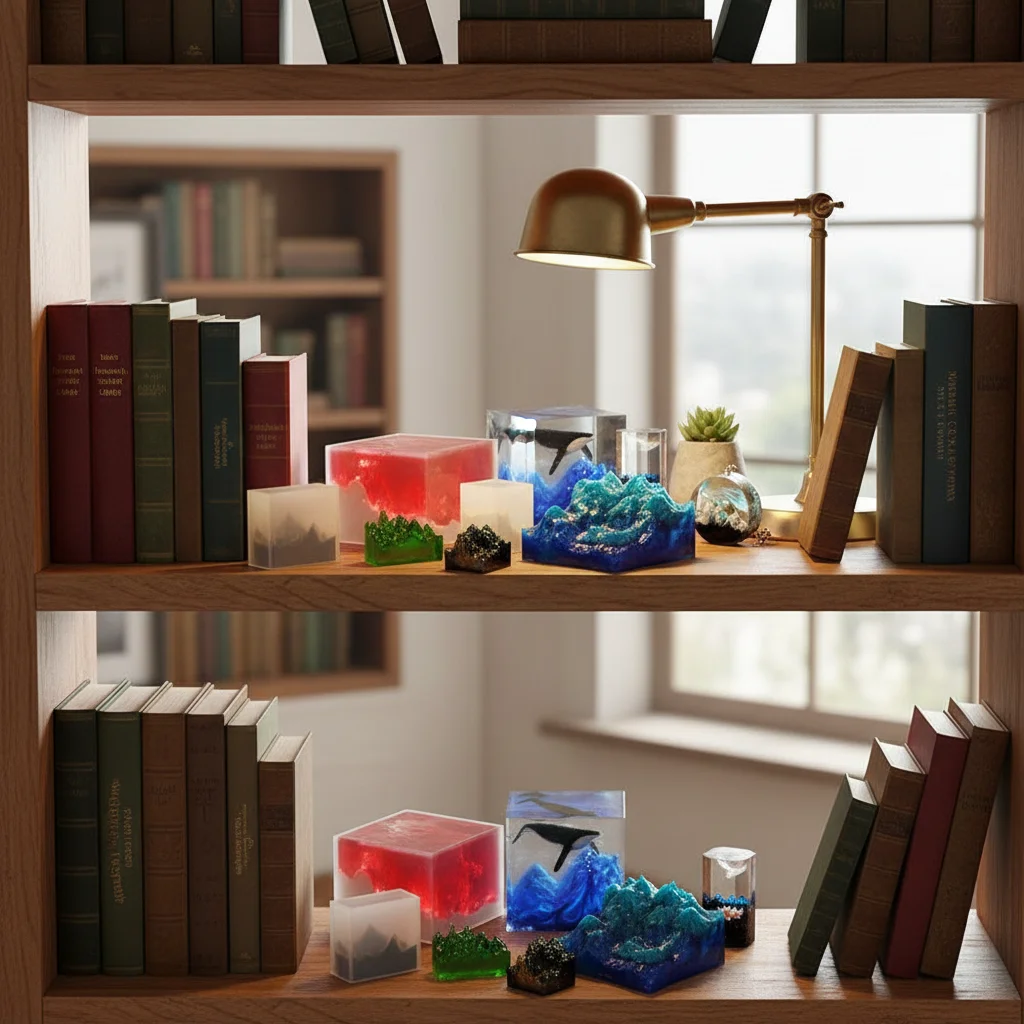 Epoxy DIY Snow Mountain Micro Landscape Ocean Broken Mountain Silicone Mold Jewelry accessory Crafts Tools Jewelry Making