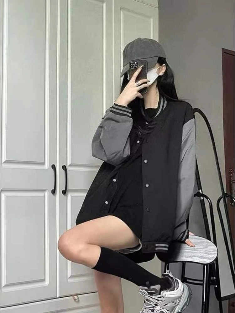 سترة بيسبول عصرية خفيفة الوزن لعام 2025 سترة نسائية للربيع والصيف للأشعة فوق البنفسجية فضفاضة تناسب ملابس الشارع المعزولة القابلة للتنفس #3