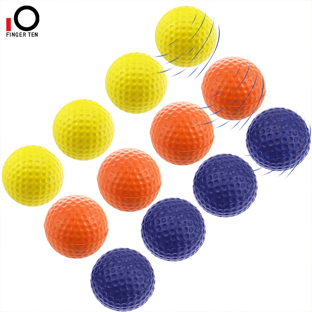 6/12 Pcs Foam Golf Balls Soft Elastic Restricted Flight Practice Ball Indoors and Outdoors Training Aid for Men Women Kids Pets