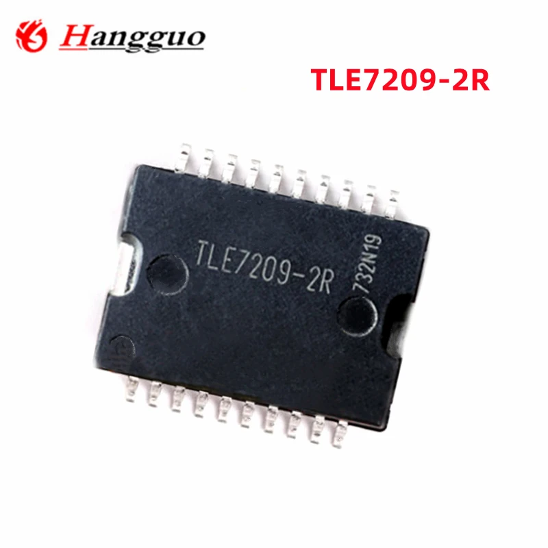 10PCS/Lot  Original Tle7209-2R TLE7209 Automotive Engine Computer Valve Idle  Control Chip IC