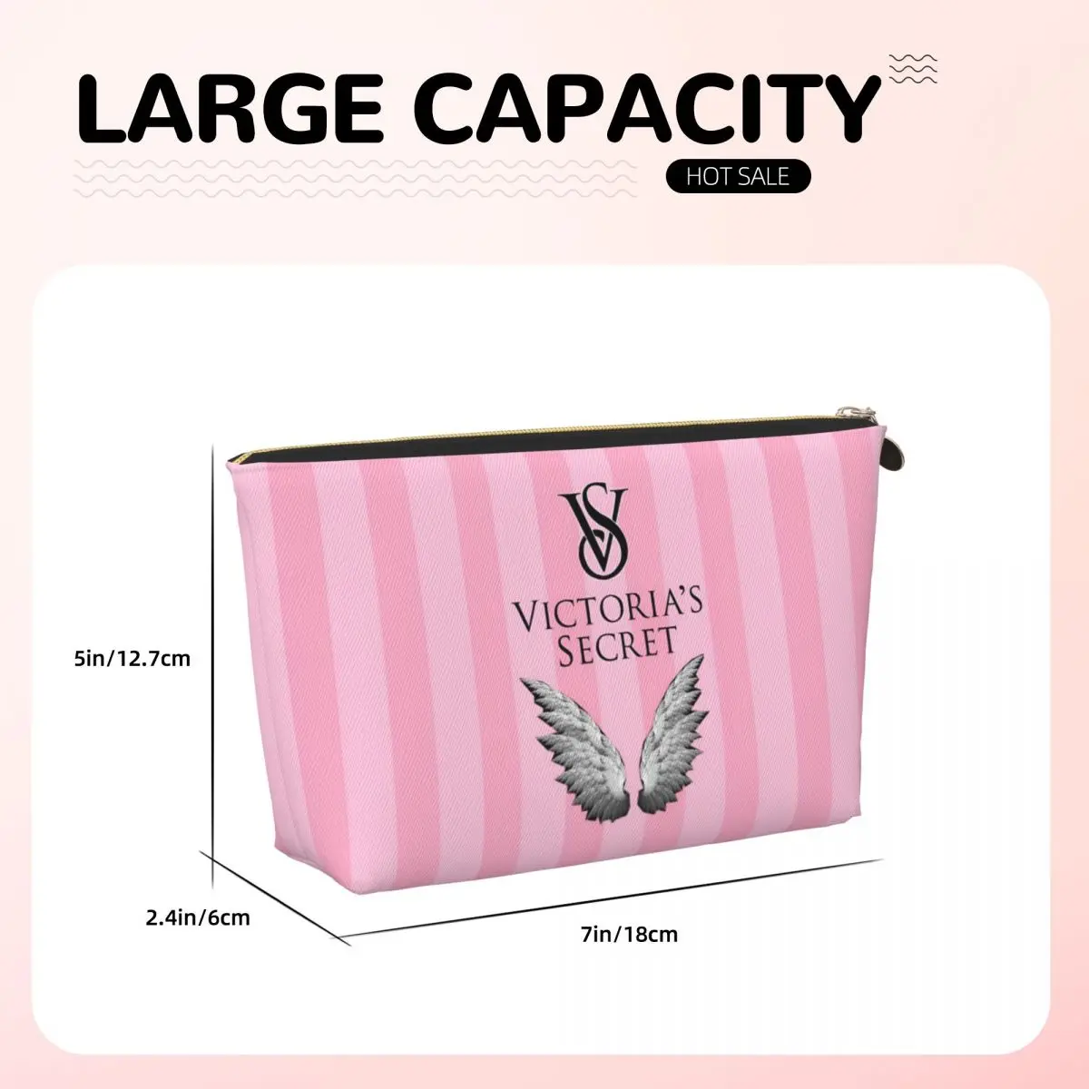 Unisex Leather Toiletry and Makeup Bag Like-victoria-pink-secret Stylish Water-Resistant Organizer for Travel, Gym and Daily Use