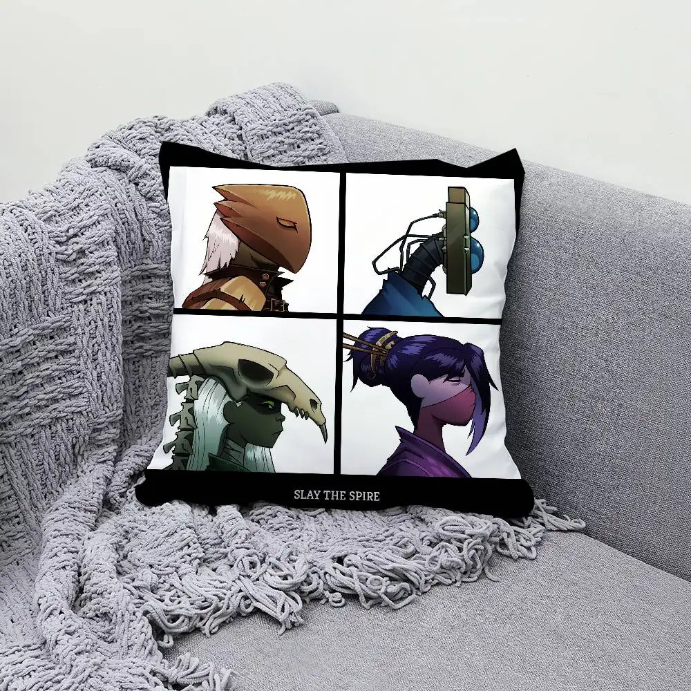 

S-Slay The Game S-Spire 2 30x30cm 45x45cm Pillow Case Decor Protective Covers Comfortable Soft For Sofa Living Room Home Office