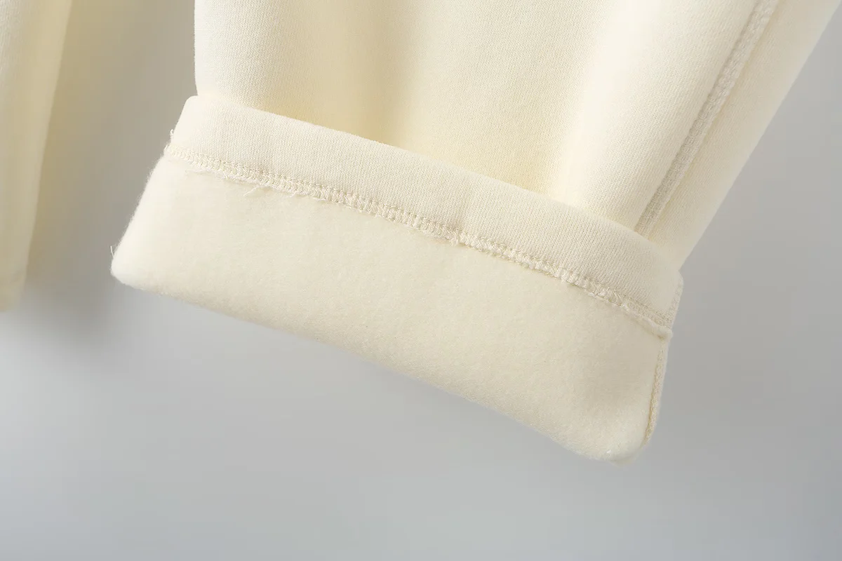 Pantaloni sportivi a maniche lunghe larghi con cappuccio nuovo arrivo autunno/inverno Set da donna Pantaloni da donna a vita alta Set da due pezzi