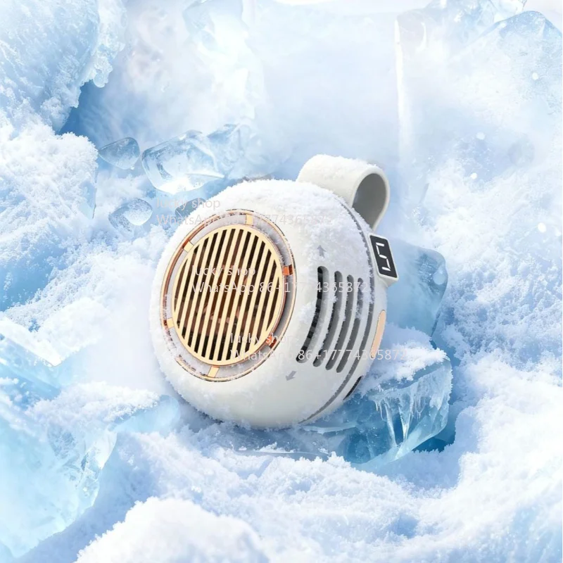 

Portable Small Cyclone Buckle Small Fan Mini Waist Hanging Handheld Portable Bladeless Clip Fan