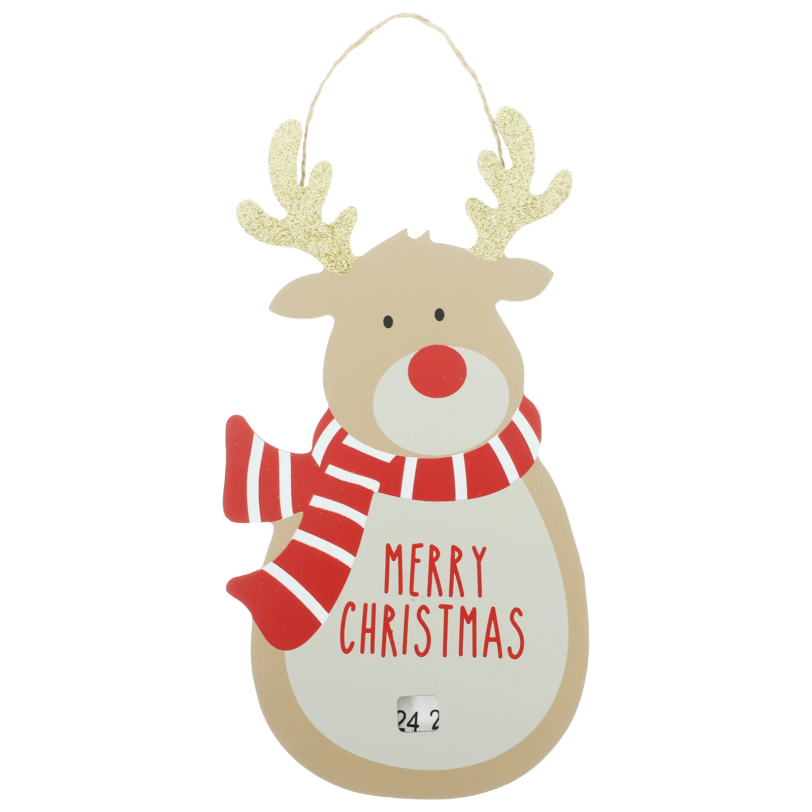 

Christmas Tree Decor Wooden Deer Hanging Ornaments Xmas Party Decoration Supplies Christmas Deer Hanging Ornament