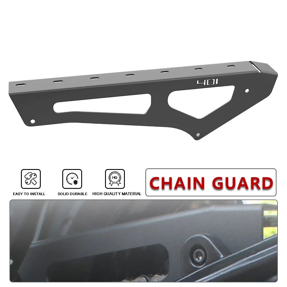 

For Husqvarna Vitpilen 125/200/250/401 Motorcycle Chain Guard Protector For Svartpilen 125/200/250/401Chain Cover Protector