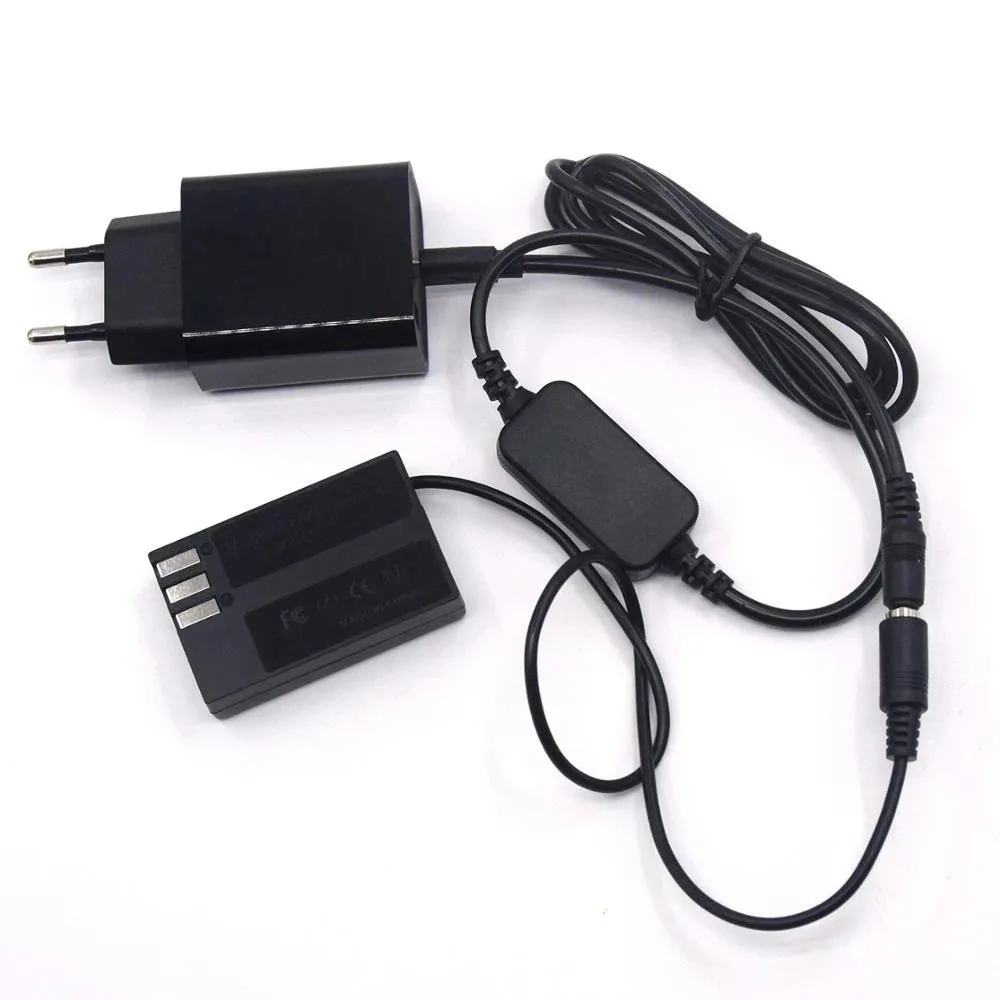 Acoplador de batería ficticia de D-LI109, Cable USB C a CC, cargador PD para Pentax, D-DC128, K-70, K-50, K-30, K-R, cámara de K-2