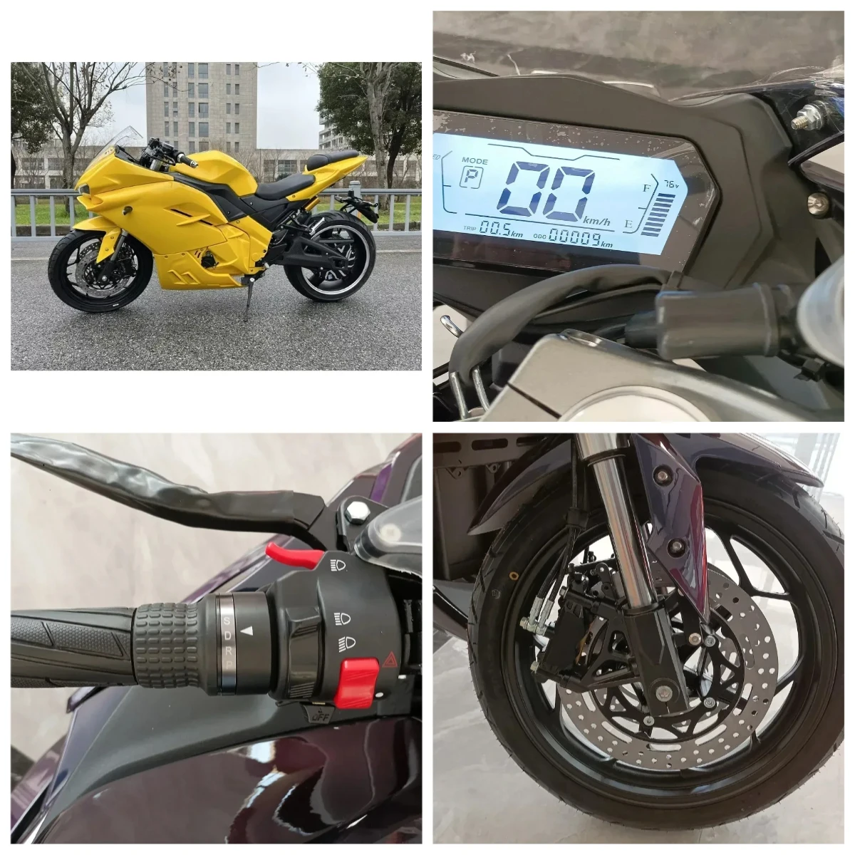 

STLF MotorcycleThe latest new energy lithium batteryhigh speed High Quality Battery Motor Moped Bikes Electric With Fat Tire E