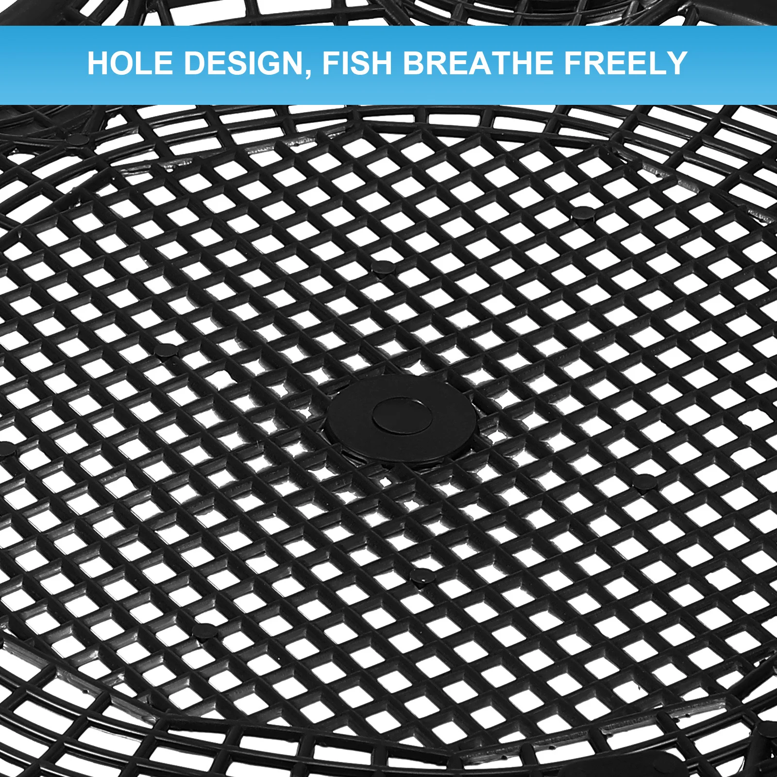 

Large Capacity Eel Basket Portable Fishing Trap Durable Lightweight Crab Shrimp Lobster Catcher Breathable Reusable Easy Setup