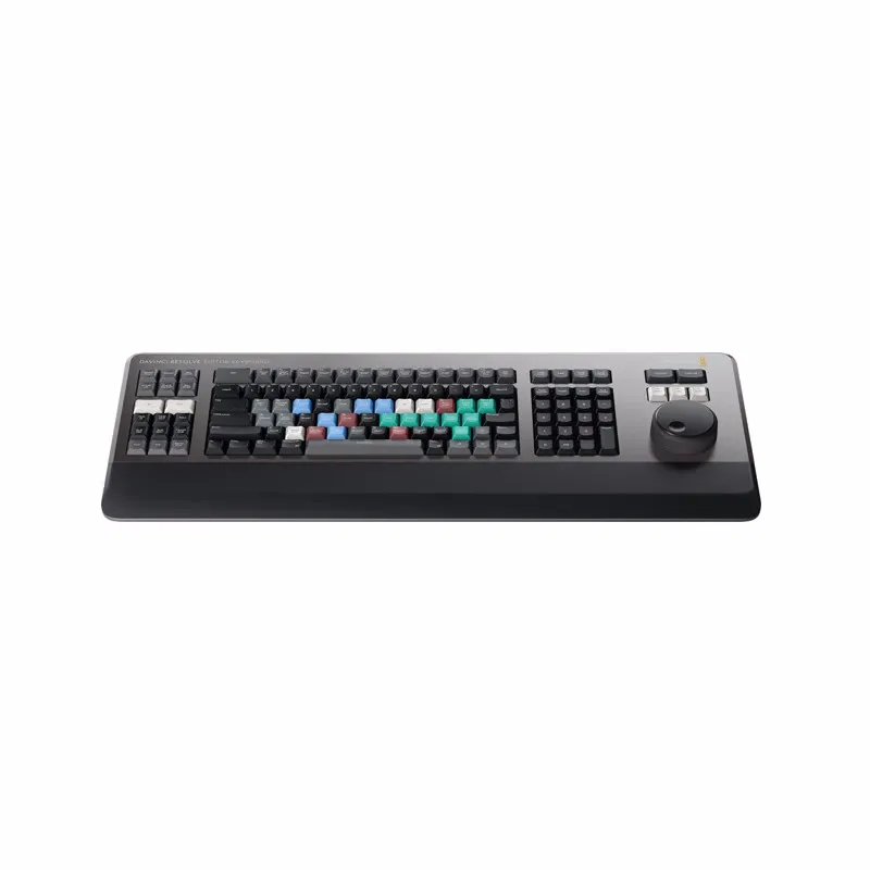 Blackmagicdesign BMD DaVinci Resolve Speed Editor Keyboard Blackmagic design Intelligent video clip Bluetooth USB Control