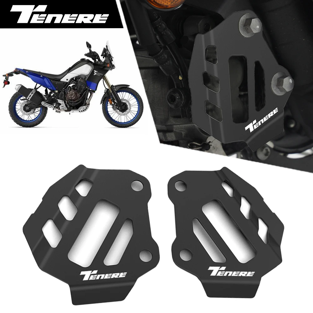 

Motorcycle Front Brake Caliper Guard Cover Wheel Caliper Protector For Yamaha Tenere 700 Tenere700 2019 2020 2021 2022 2023 2024