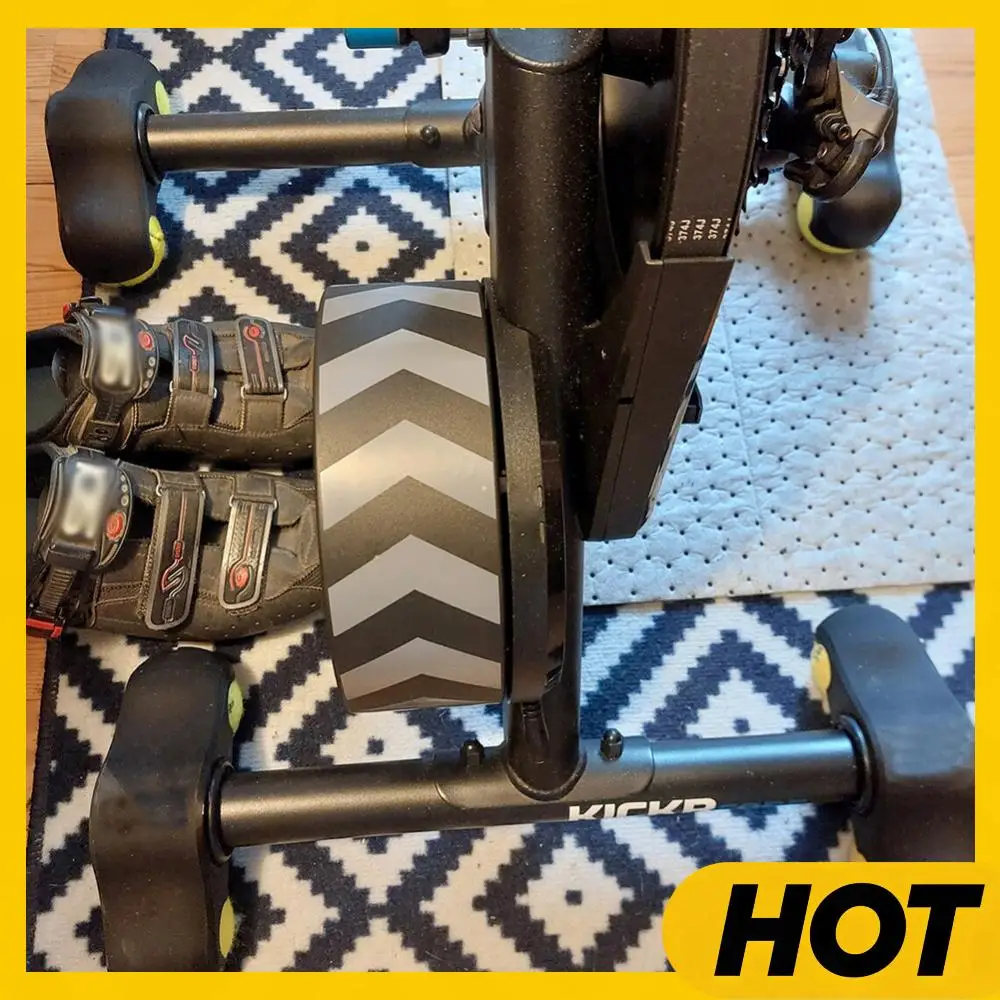 

2/4 упаковки велосипедных тренировочных подушечек для ног, велосипедные адаптеры Snap Rocker для ног, велосипедные подушечки для ног в помещении для умных велосипедных тренажеров