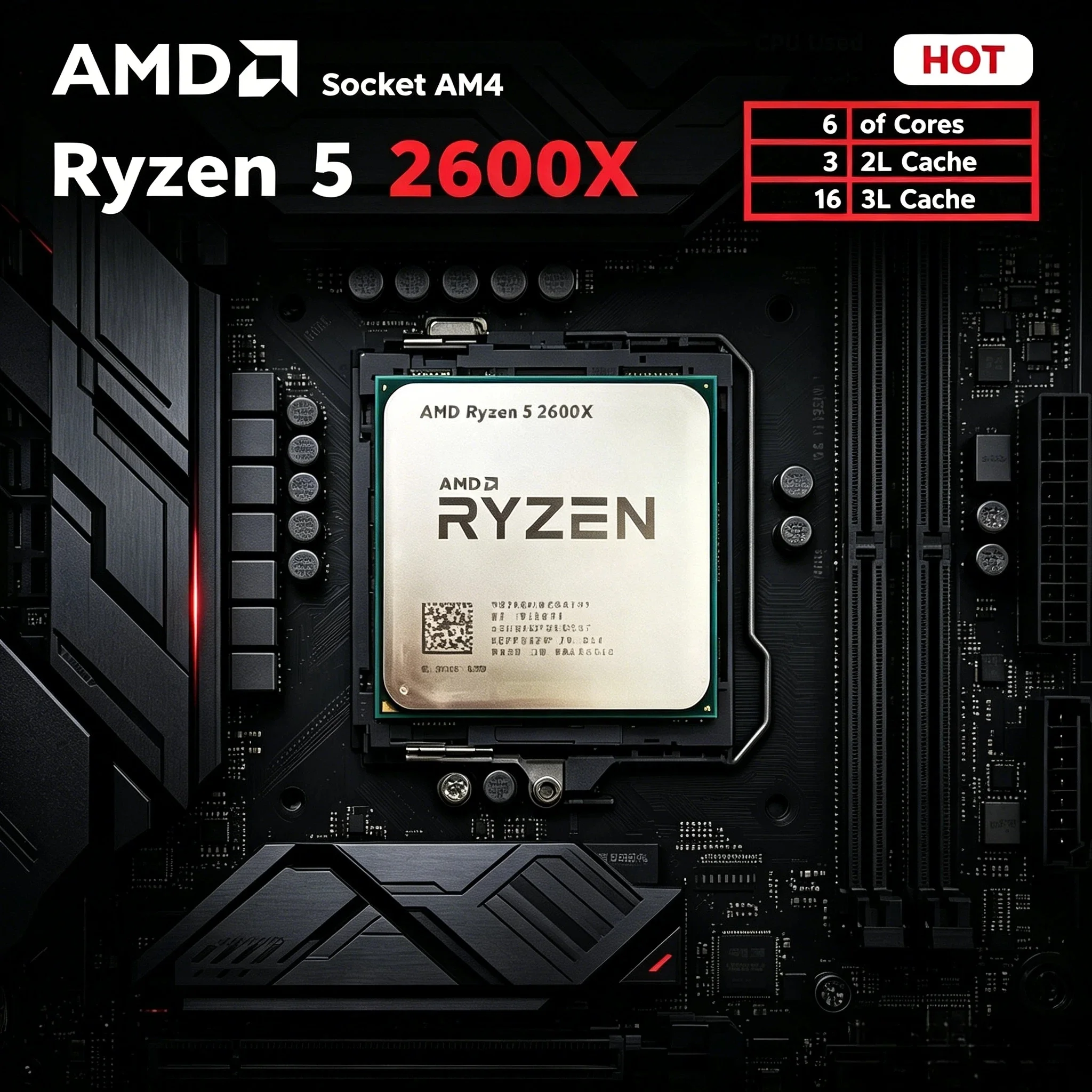 マザーボード+ AMD Ryzen 5 2600 Ryzen 5 2600x motherboard-AliExpress