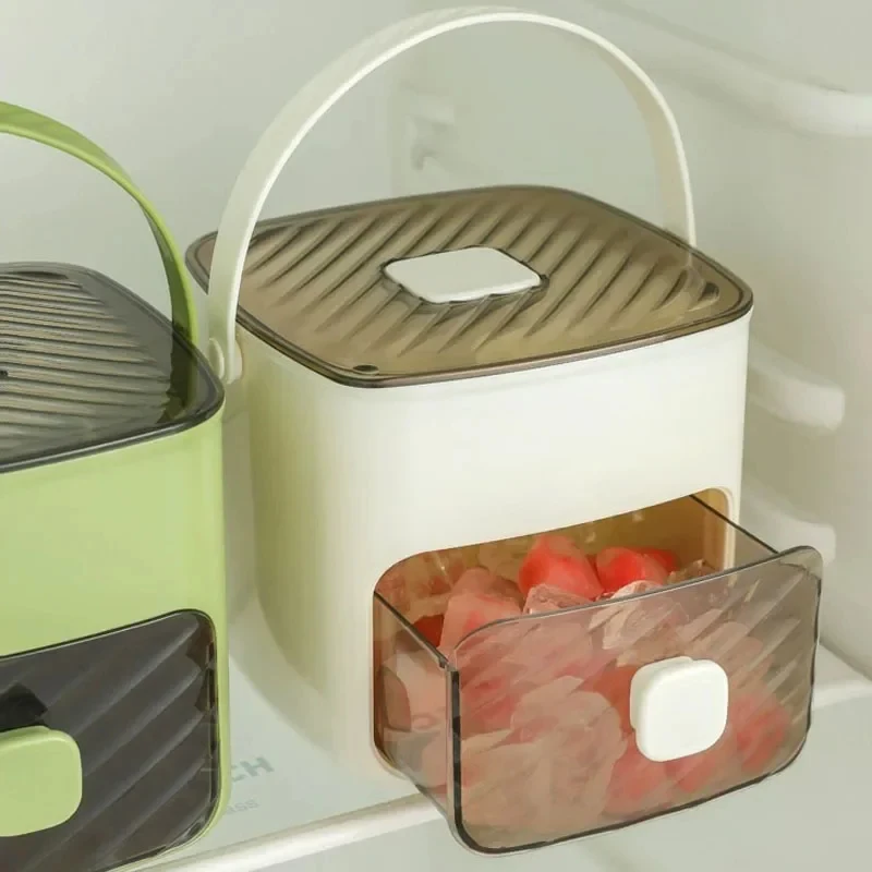 Bandeja para cubitos de hielo de 48 rejillas, molde reutilizable de fácil desmolde con un solo toque para congelador, cubitos de hielo caseros, cocina, bar