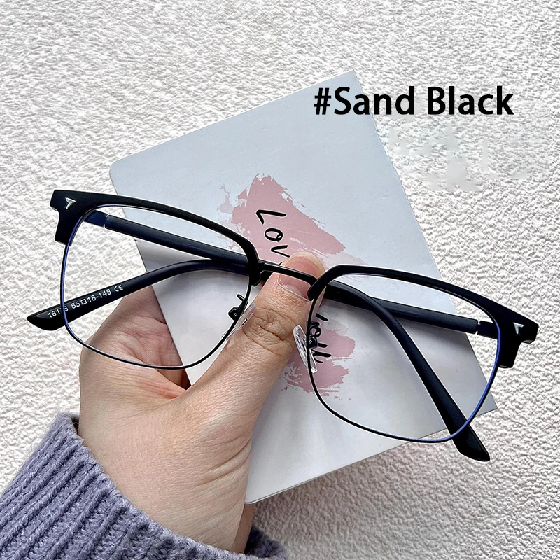 Men's Ultra-light Flexible TR90 Half Spectacles Frame