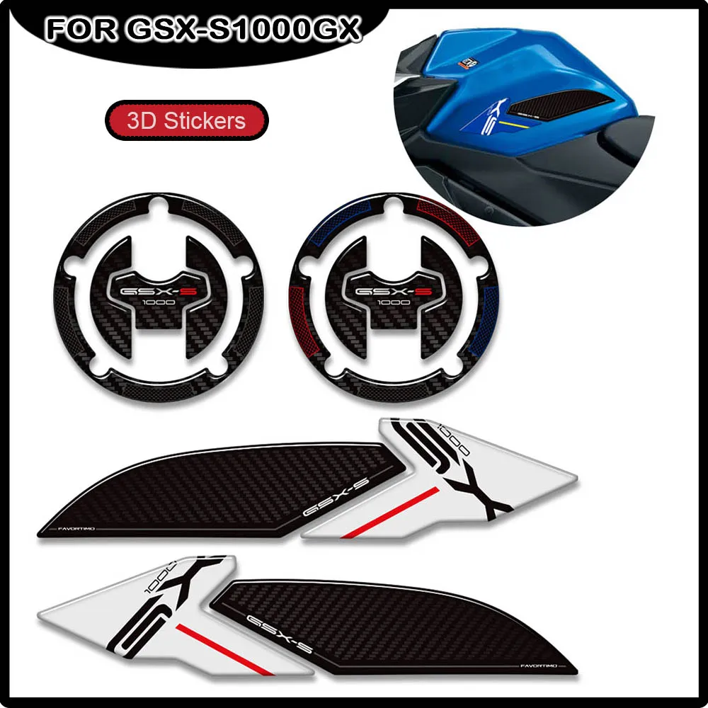 

For Suzuki GSX-S1000GX GSX-S 1000 S GX GSX S1000 GSX-S1000 GSXS 2022-2024 Motorcycle Tank Pad Fuel Oil Kit Protector Stickers