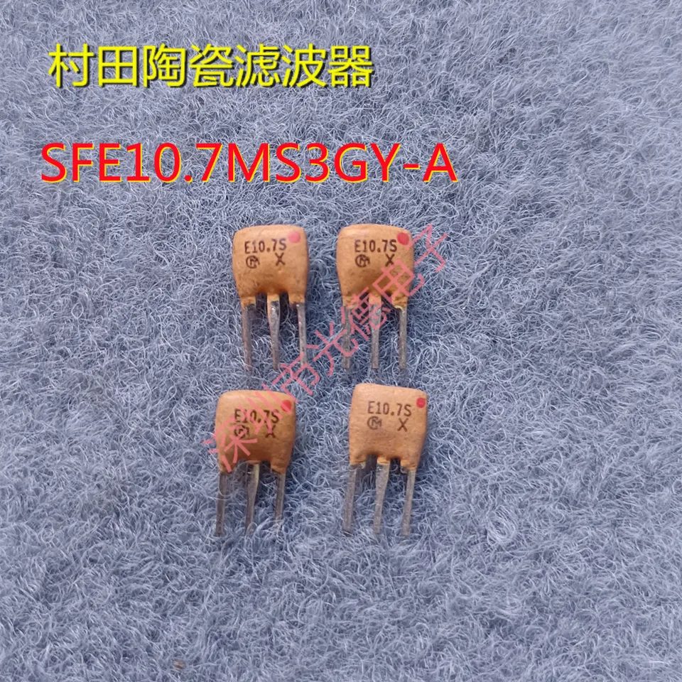 50PCS 10.7MHz Ceramic Resonator SFE10.7MS3GY-A