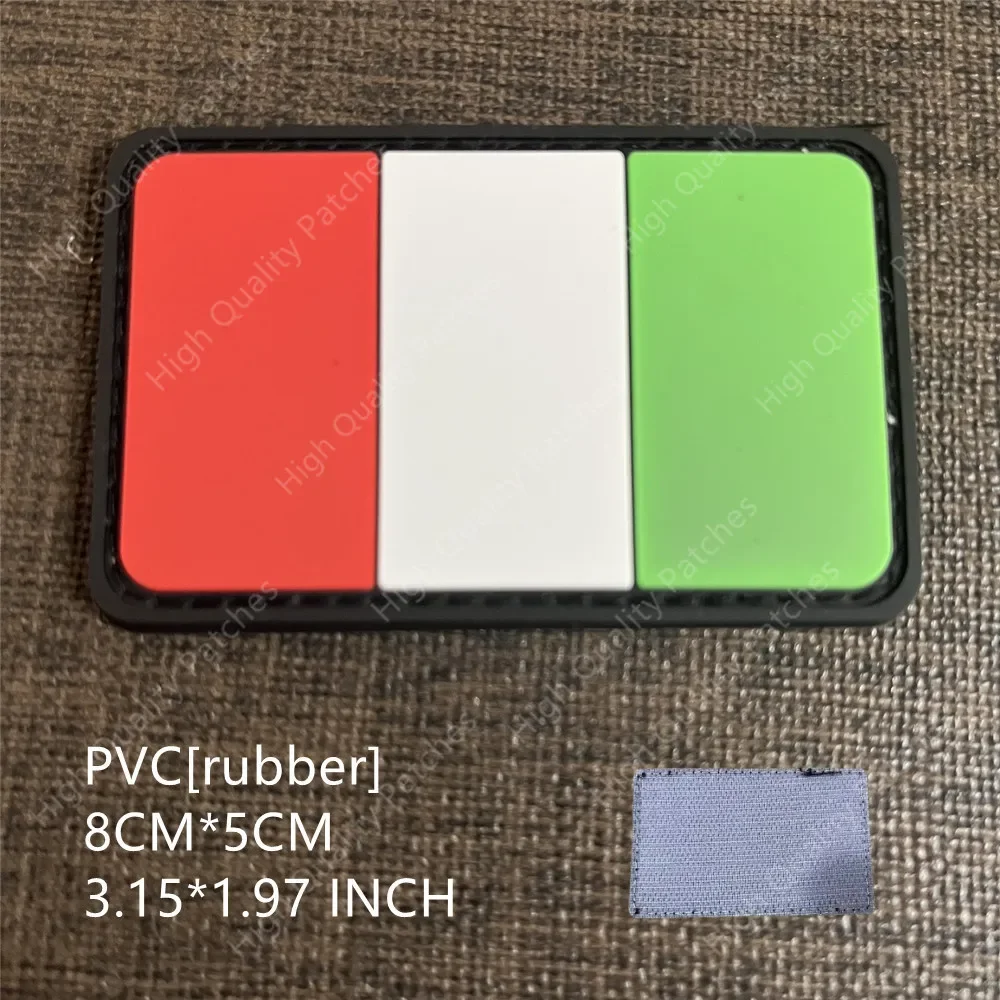 Italy Infrared IR Reflective Patch Italian Italia Sicily Sardinia Sicilia Flag Applique Badge Tactical Armband ITA GIS