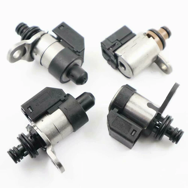 8PCS Transmission Solenoid Kit 5EAT For 5-Speed Subaru Exiga Impreza Legacy Outback Forester Tribeca 31705-AA430