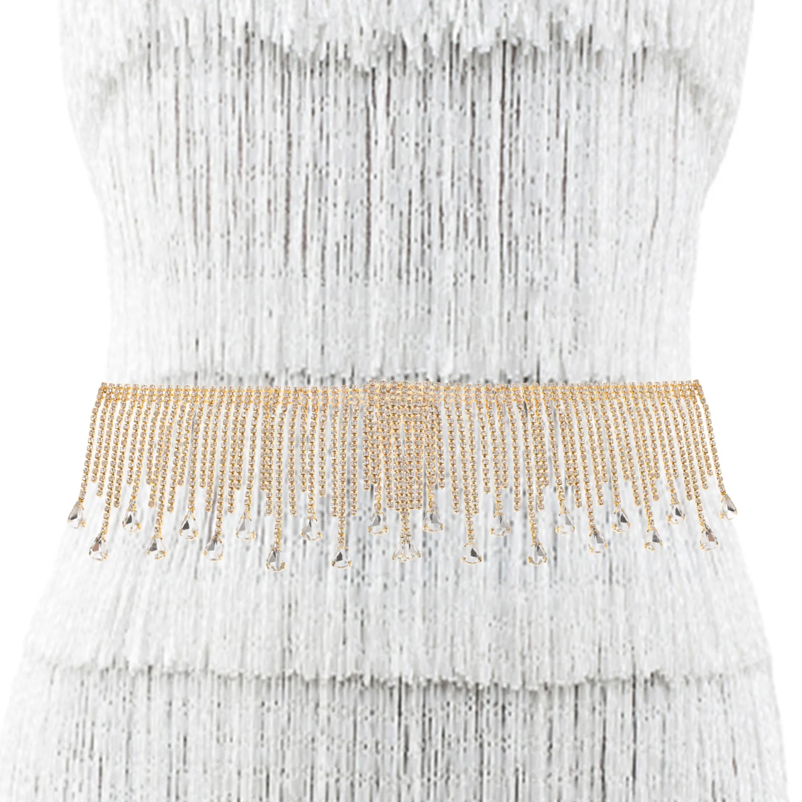 

Tassel Trim Diy Craft Fringe For Clothing Bags Hats Wedding Dress Sewing Accessories For Crafts Diy Rhinestone Chain