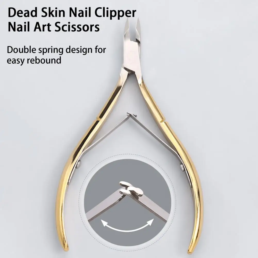 Tight Closure Burr-free Labor-saving Dead Skin Nail Clipper Nail Art Scissors Nail Art Scissors Manicure Store Supply