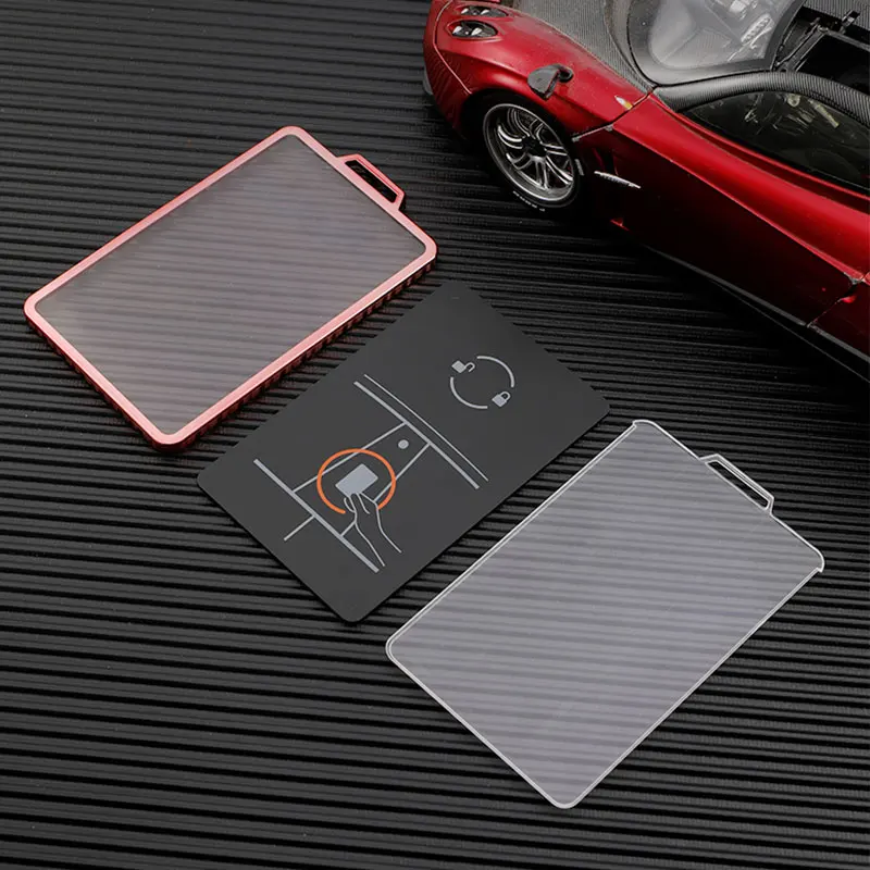 High Quality Soft TPU Car Key Card Case Holder Protector Cover Key Shell for Tesla Model 3 Accessories Black Key Bag Three 2020