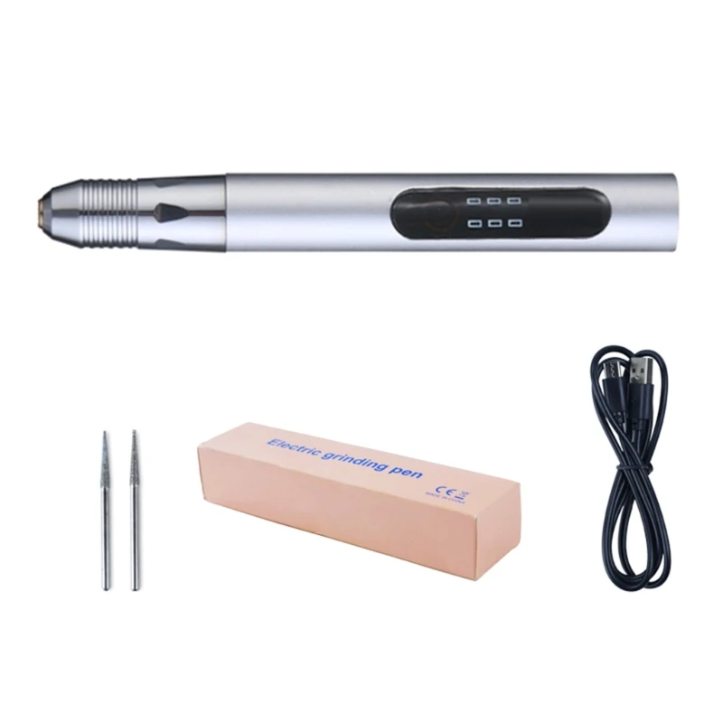 

USB Wireless Rotary Tool Woodworking Engraving Pen DIY For Jewelry Metal Glass Mini Wireless Drill Tool 3 Speeds