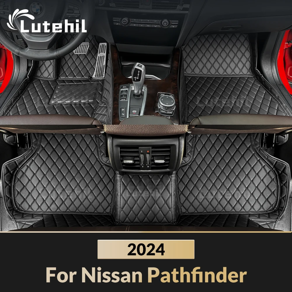

Для Nissan Pathfinder (6/7 мест) 2024-на заказ автомобильный напольный коврик автомобильный ковер чехол аксессуары для интерьера защитные