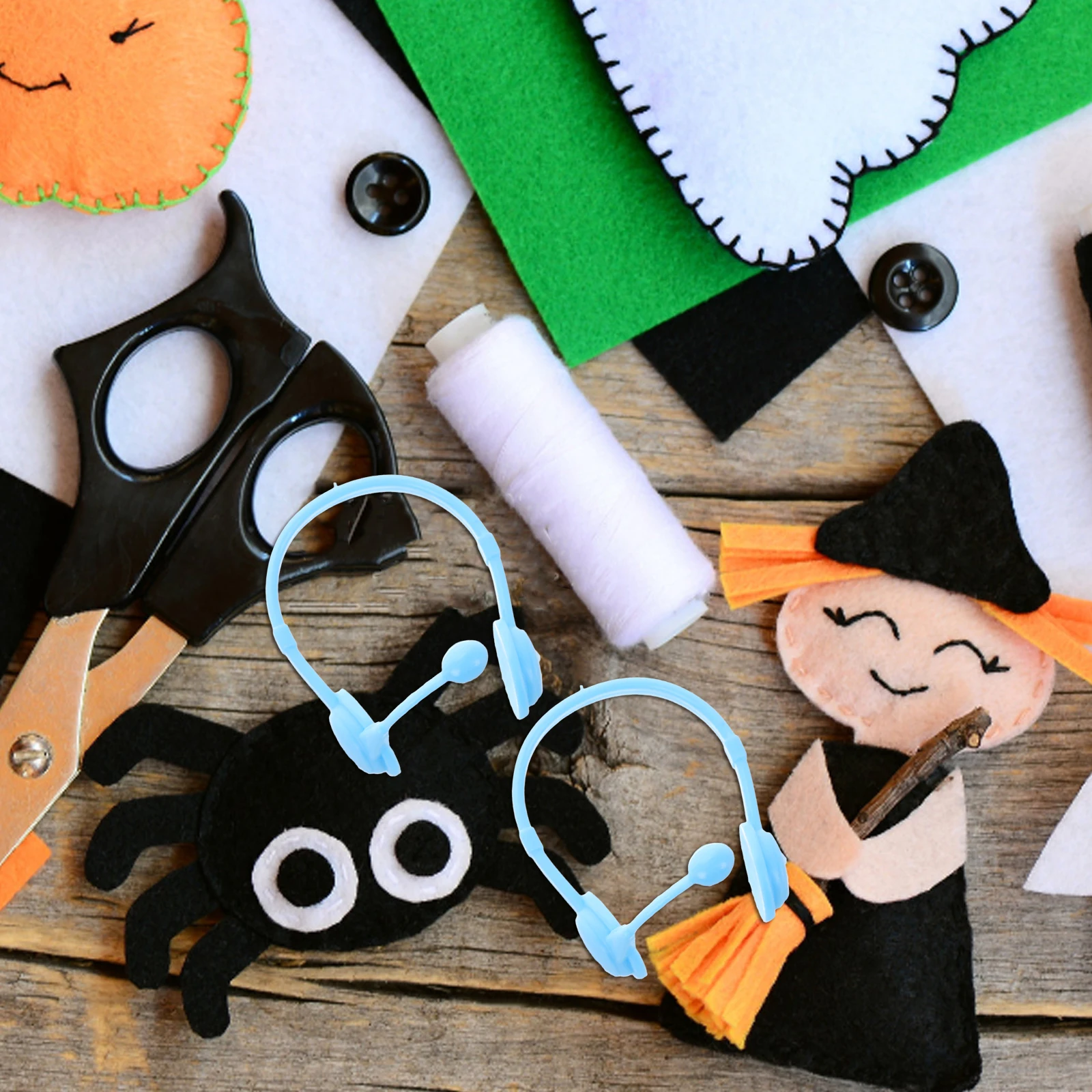 

Гарнитура с желтой уткой, мини-серьги, маленькие небесно-голубые пластиковые прочные классические украшения дома, миниатюрный аксессуар, креативный