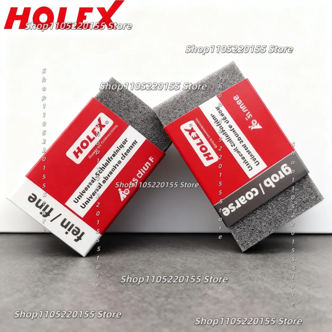 1pcs HOLEX Universal Metal Polishing Block Scratch Repair Rust Removal Rubber Soft Oilstone 80x50x20mm Abrasive Tools
