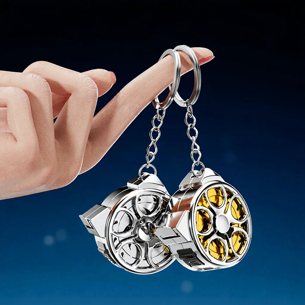 Mini 2m Stainless Steel Keychain Tape Measure Household Customized