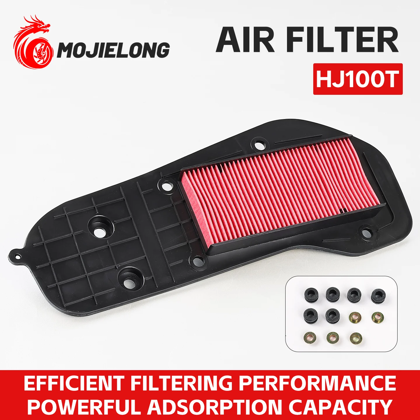 

Motorcycle and scooter air filters, suitable for Haoguan Suzuki VF100E, VF100N, HJ100T-8C-8D-8E air filter elements