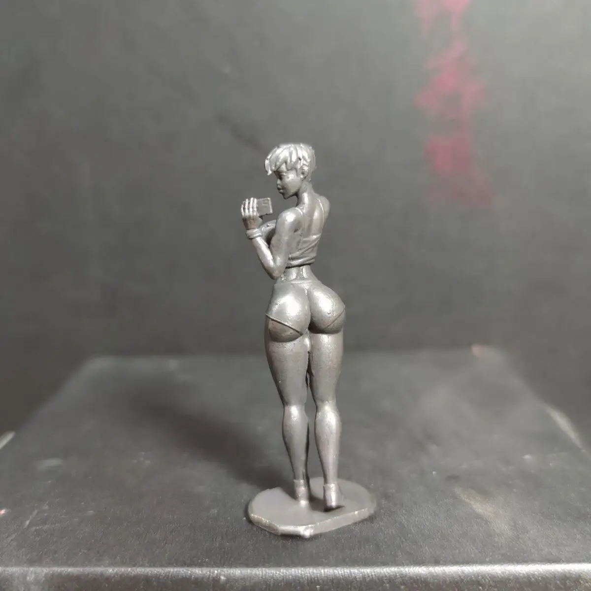 Action Figures Model Hot and Sexy Beautiful Girl Brass Ornament Creative Temptation Nude Body Art Desktop Decor Retro Design Toy