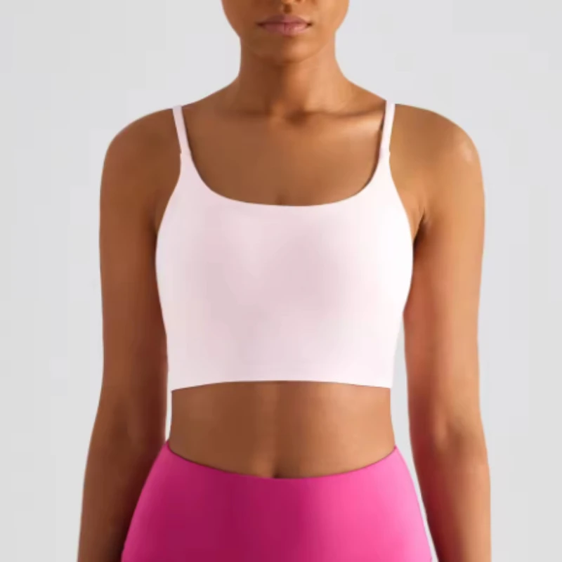 

Спортивный бюстгальтер, сексуальный женский бюстгальтер для йоги с высокой поддержкой, ударное спортивное нижнее белье для бега, быстросохнущий топ на бретелях для фитнеса, тренажерного зала, мягкий бюстгальтер без косточек