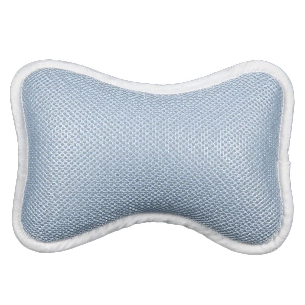 Vacuum Travel Bath Pillow Mats Neck Pillows for Adults Airplane Straight Back Tub