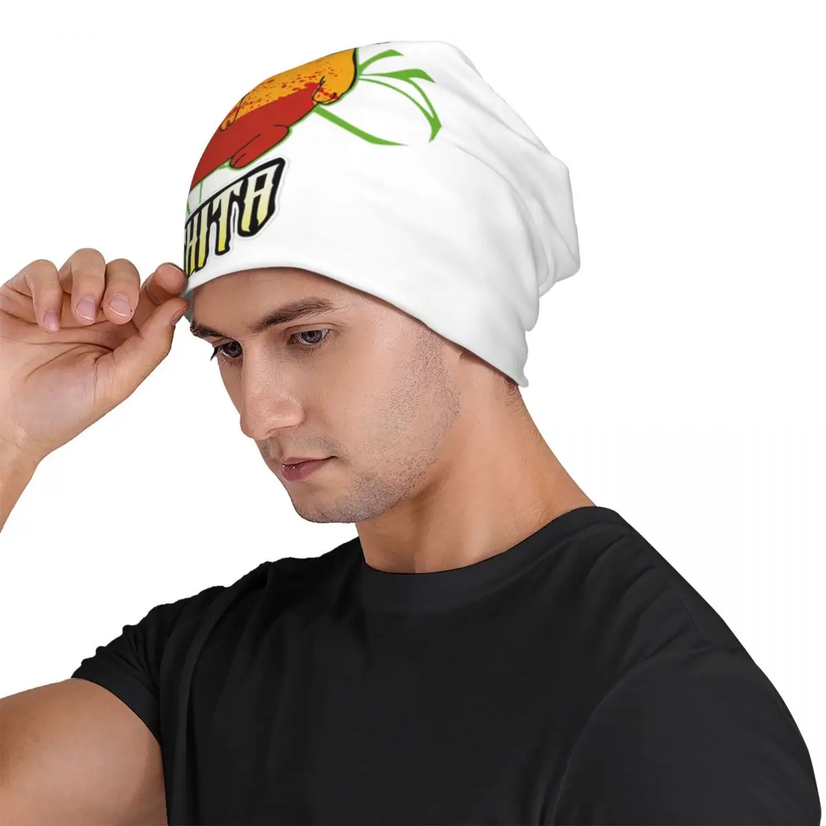 Pochita Ramen Chainsaw Man Anime Men Women Adult Beanies Caps Knitting Bonnet Hat Warm Hip Hop Autumn Winter Skullies Hats