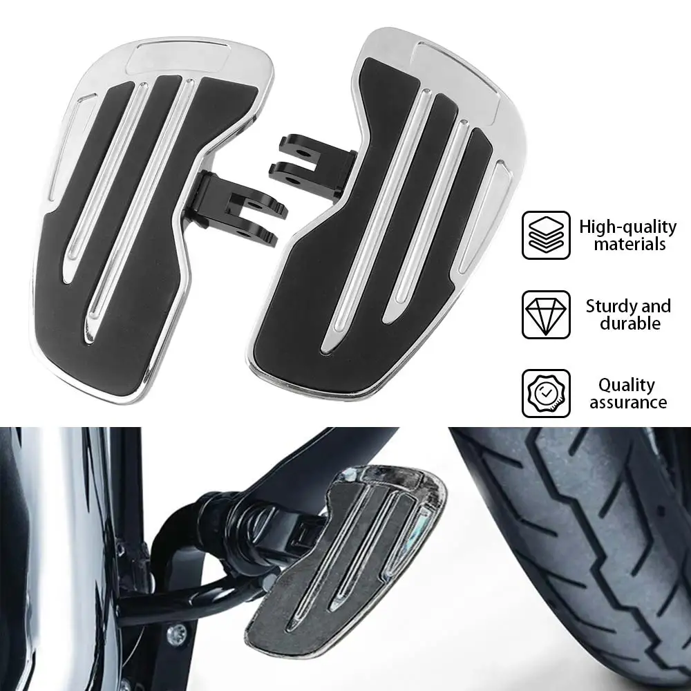 Motorcycle Accessory Driver Footboard Rider Footpegs Footrests Adjustable For Harley Softail Breakout 114 FXBRS 2018 2019 2020