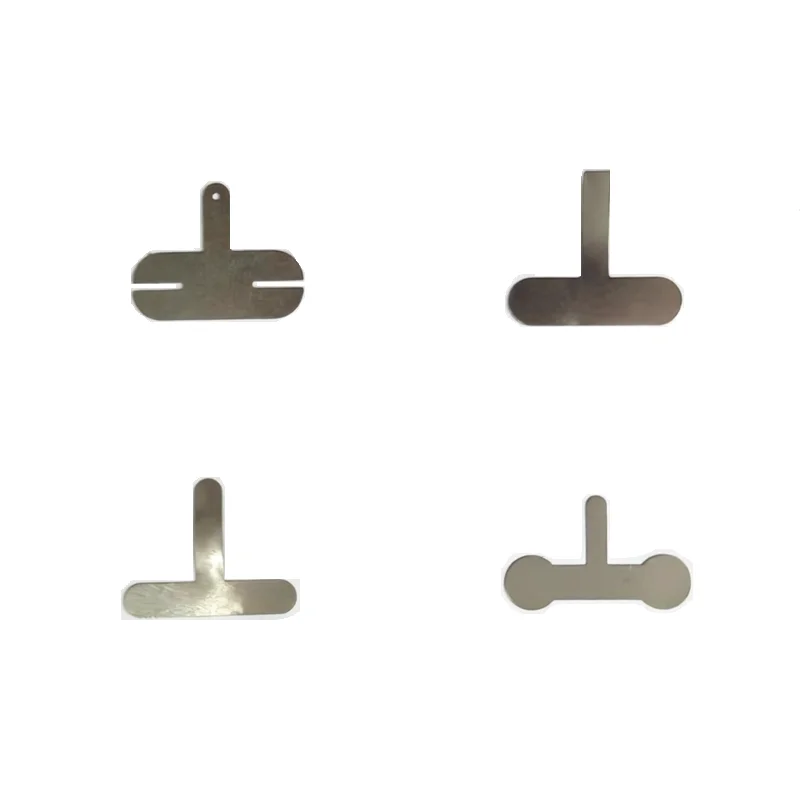 100pcs 18650 Lithium Battery Connecting Nickel Belt Conductive Special-Shaped Nickel Piece For Spot Welding 0.1mm Thick