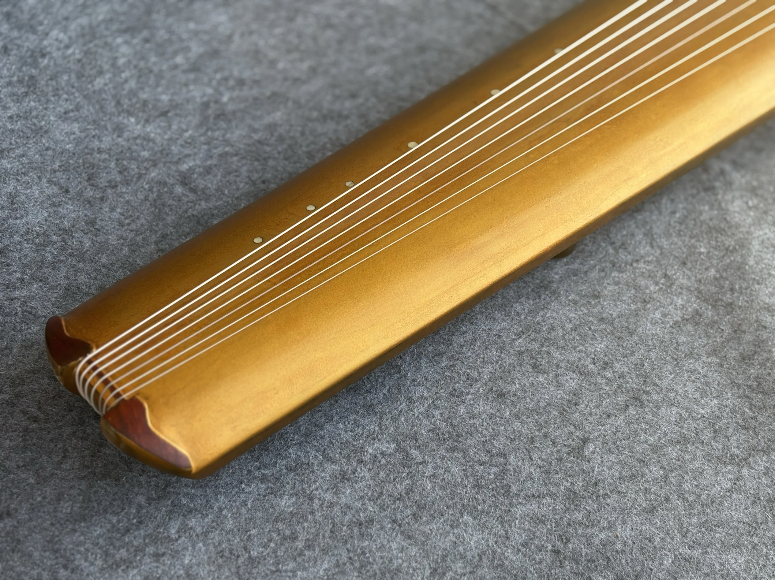 Guqin Chaotic style golden Chinese string instruments