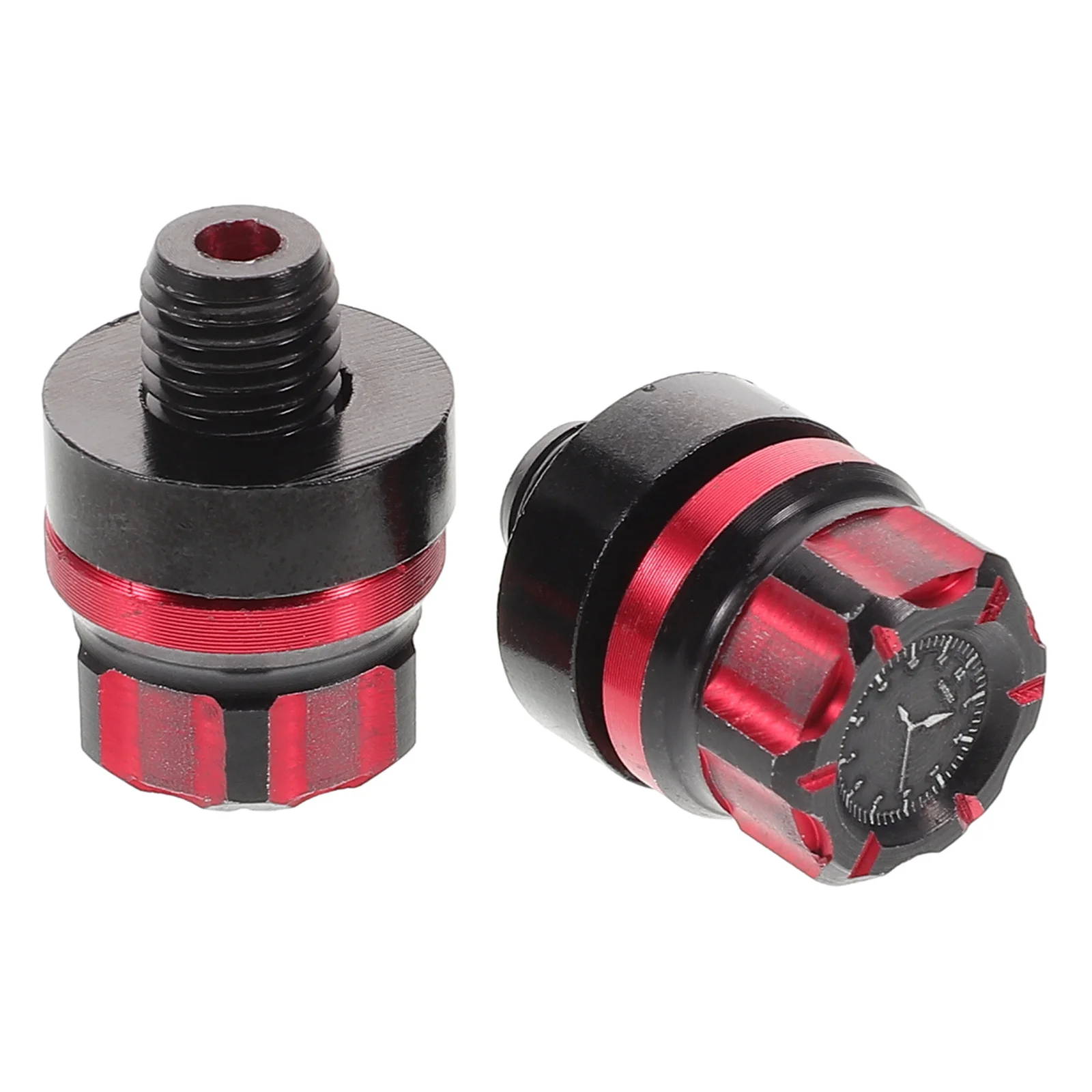 

1Pair Motorcycle Accessories Mirror Hole Plugs M10 Aluminum Alloy Rearview Mirror Screw Mount Decorative Blanking for Universal