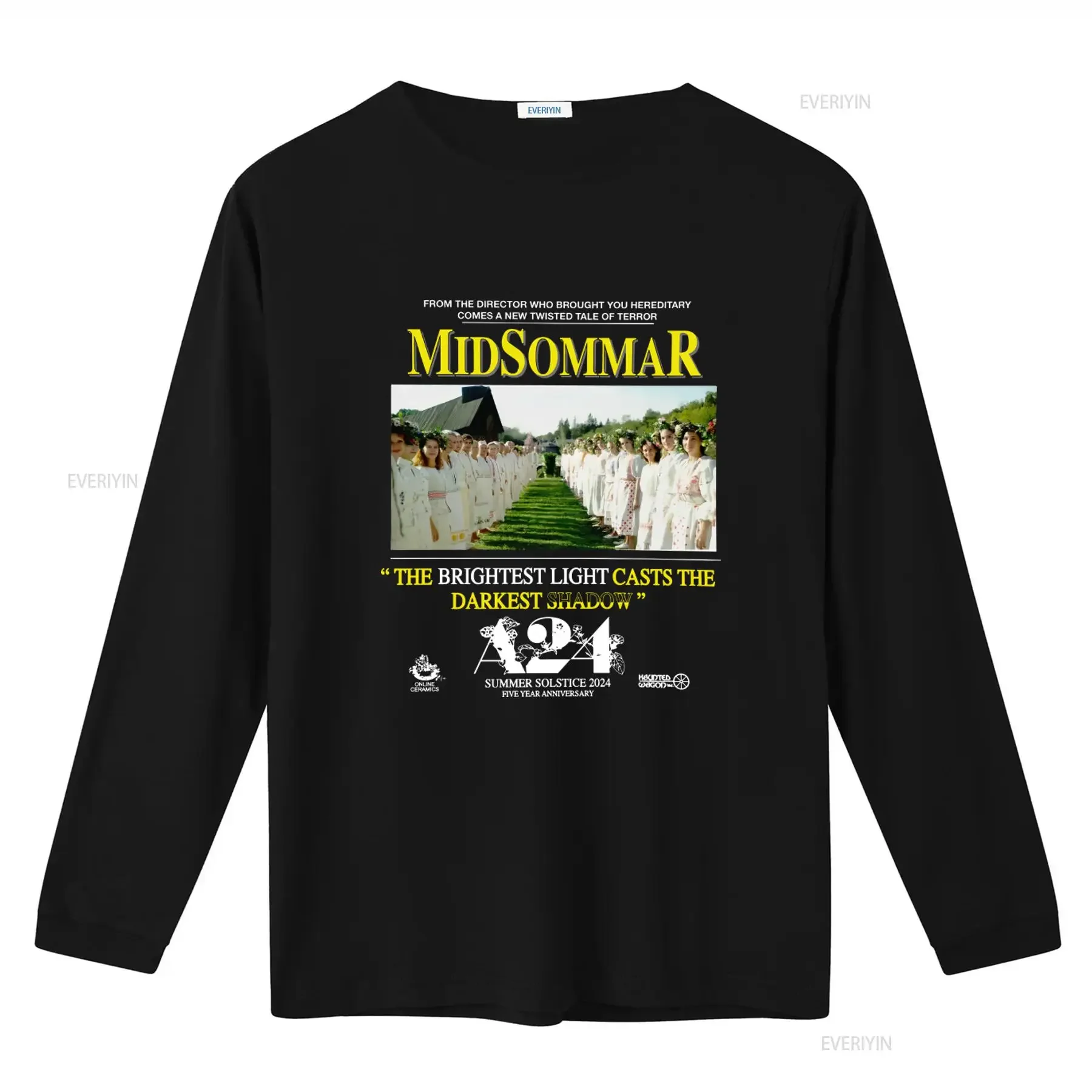 Midsommar Horror Movie Inspired T Shirt Darkest Shadow Design by Online Ceramics A24 Ari Aster Film Tribute XL Size vintage